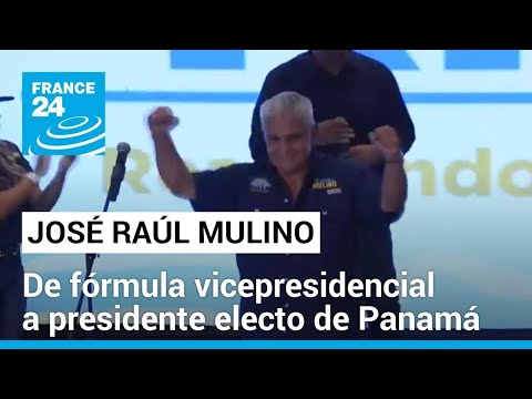 José Raúl Mulino, ganador de las elecciones presidenciales en Panamá