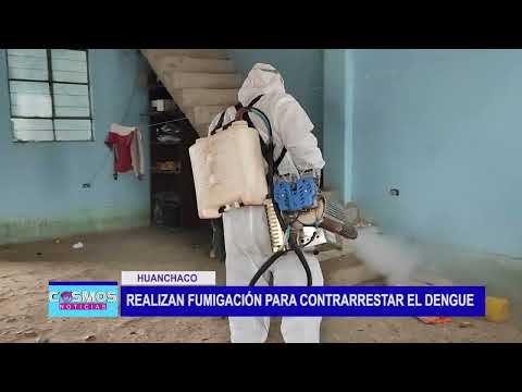 Huanchaco: Realizan fumigación para contrarrestar el dengue