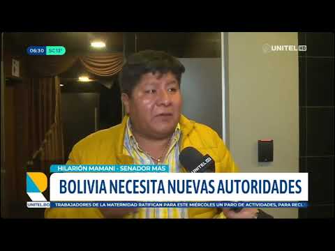 15052024 HENRY MONTERO BOLIVIA NECESITA NUEVAS AUTORIDADES JUDICIALES UNITEL