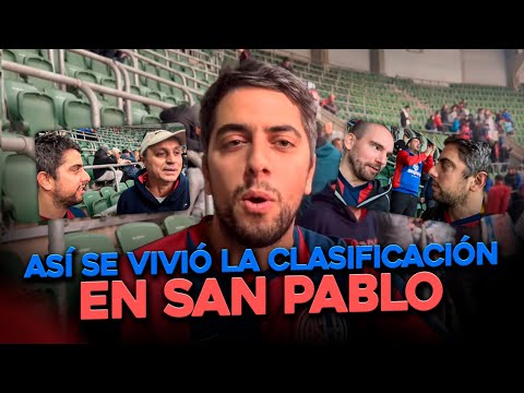 SAN LORENZO - ASÍ SE VIVIÓ EN EL ALLIANZ PARQUE LA CLASIFICACIÓN ANTE PALMEIRAS EN LIBERTADORES