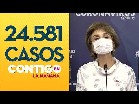 Ministerio de Salud informó 1.533 nuevos casos de Coronavirus en Chile - Contigo en La Mañana