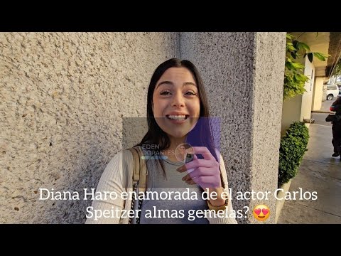 Diana Haro enamorada del actor Carlos Speitzer almas gemelas?