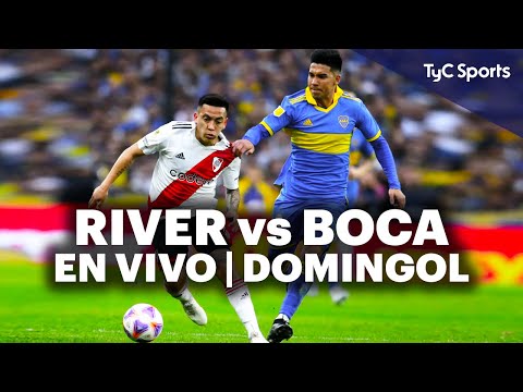 RIVER PLATE vs BOCA JUNIORS  Superclásico EN VIVO en TyC Sports | Domingol