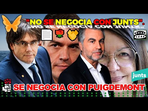 Alsina: El PSOE NO está negociando con Junts, negocia DIRECTAMENTE con Puigdemont. @Mascoalba