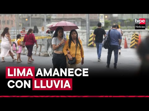 Lima amaneció con lluvia: Senamhi te explica por qué | El Tiempo 08-02-2024