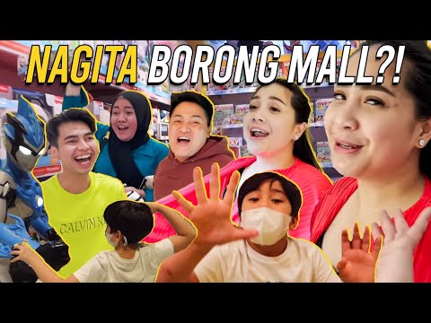 NAGITA BOYONG SATU ANDARA NGEMALL!!! RUMAH KOSONG....