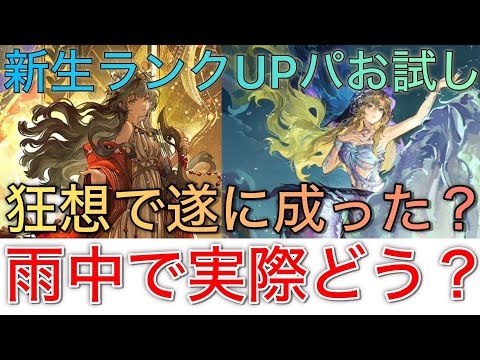 【遂に環境入りなるか？】新生ランクアップパ試運転！雨中で使ってみよ〜！【リバース1999】
