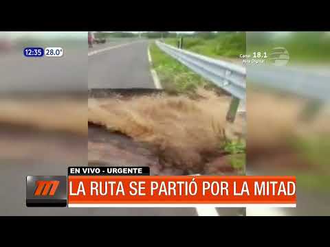 Desborde del río Aquidabán causa destrozos en Horqueta