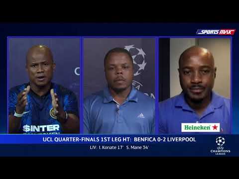 UCL Half-Time Show: Benfica vs Liverpool, Man City vs Atletico Madrid | SportsMax TV