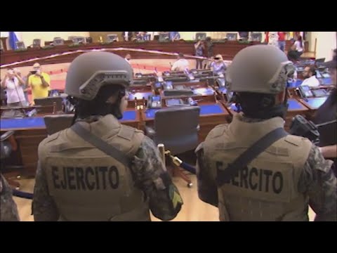 Diputados no ven anormal toma militar en Asamblea el 9F