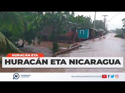 #EnVideo| Así se vive el ambiente en la Costa Caribe de Nicaragua - Huracán ETA.