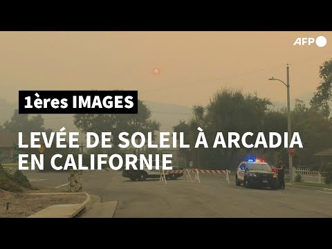 Incendies en Californie: le soleil se lève à Arcadia | AFP Images