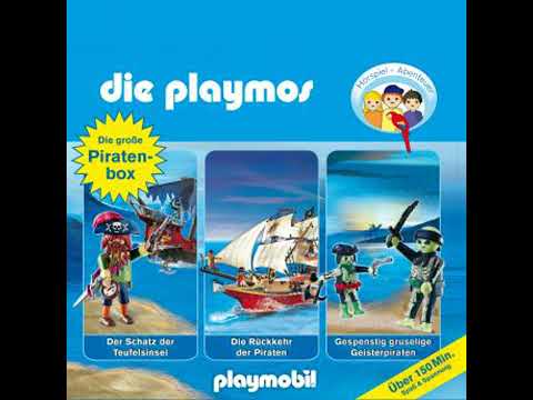 Die Playmos - Das Original Playmobil Hörspiel, Die große Piraten-Box, Folgen 1, 16, 22