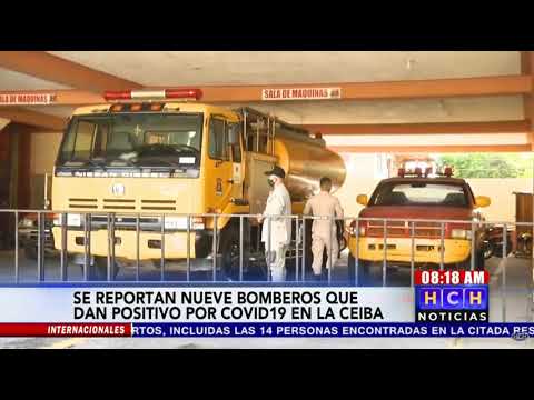 Nueve casos de #Covid19 reportan Bomberos de La Ceiba