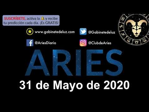 Horóscopo Diario - Aries - 31 de Mayo de 2020