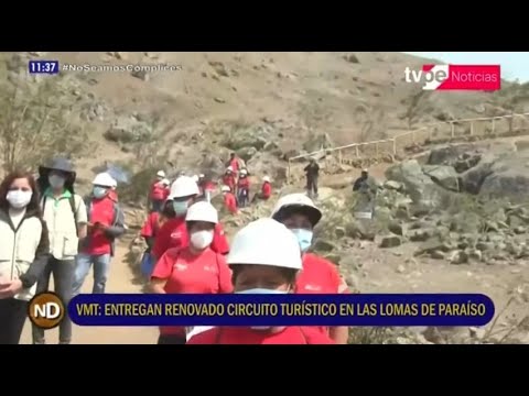MML entrega primera obra de circuito turístico en las Lomas de Paraíso