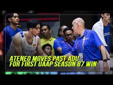 UAAP: Ateneo gets breakthrough Season 87 win at Adamson’s expense