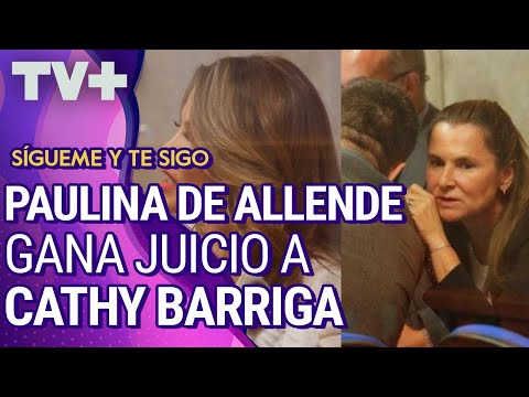 Paulina de Allende- Salazar gana juicio a Cathy Barriga