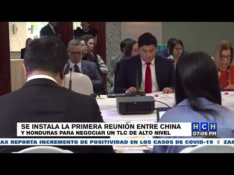 Se instala la primera reunión entre china y Honduras para negociar un TLC de alto nivel