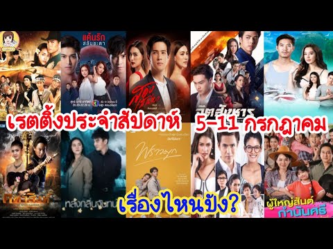 รวมเรตติ้งประจำสัปดาห์-ช่อง3,ช รวมเรตติ้งประจำสัปดาห์-ช่อง3,ช