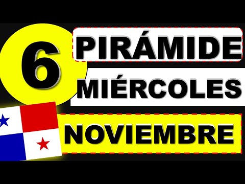 Pirámide de la Lotería de Panamá para Miércoles 6 Noviembre 2024 Decenas Suerte Sorteo Miercolito