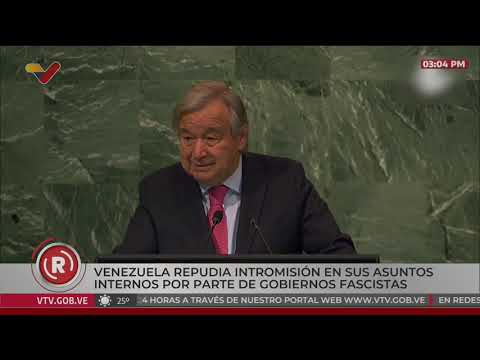 Maduro conversó con Antonio Guterres (secretario gral. ONU) sobre injerencias contra Venezuela