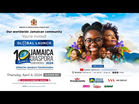 JISTV | 10th Biennial Jamaica Diaspora Conference  Global Launch Event