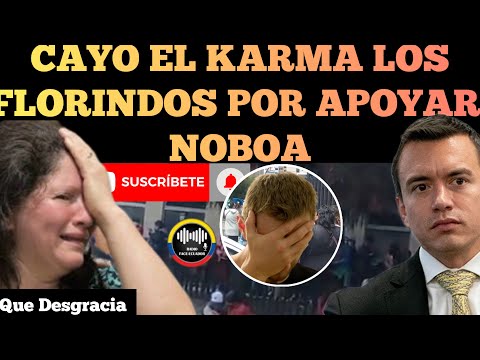 FLORINDOS LES CAYO EL KARMA Y NO  RECIÉN ATENCION MEDICA POR APOYAR A DANIEL NOBOA NOTICIAS RFE TV