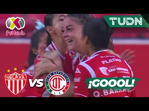 ¡DESCUENTA NECAXA! Veloz la pone en la red | Necaxa 1-3 Toluca | Liga Mx Femenil AP2024-J12 | TUDN