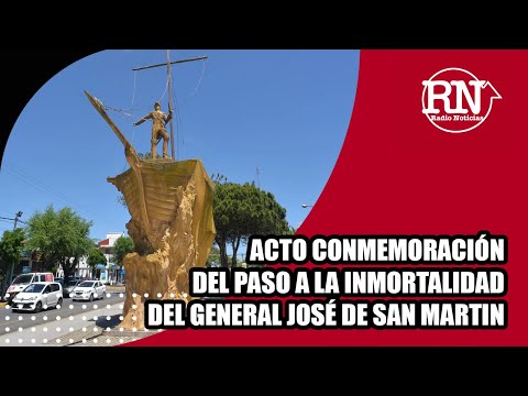 Acto conmemoración del paso a la inmortalidad del General José de San Martín