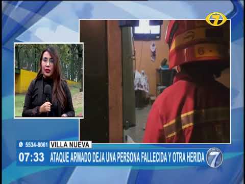 Villa Nueva: Ataque armado se cobró la vida de un ciudadano