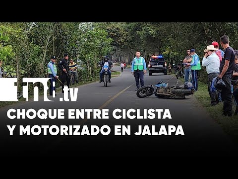 Nariz quebrada y sin dientes tras sufrir accidente en Jalapa - Nicaragua