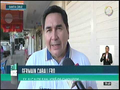 29032022   GERMAIN CABALLERO   LUIS FERNANDO CAMACHO INVIRTIO MUY POCO EN OBRAS    BOLIVIA TV