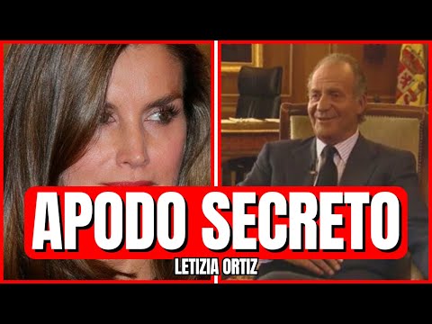 Se DESVELA el APODO SECRETO de Juan Carlos a Letizia Ortiz