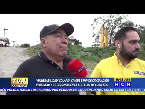 ¡Vulnerabilidad! Una leve llovizna deja incomunicada a la Col. Flor de Cuba, SPS