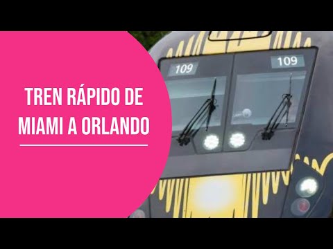 ÚLTIMA HORA  Tren rápido de Miami a Orlando comienza con precios de escándalo