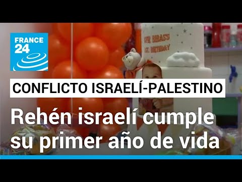 Bebé israelí, el rehén más joven en poder de Hamás, cumplió su primer año de vida • FRANCE 24