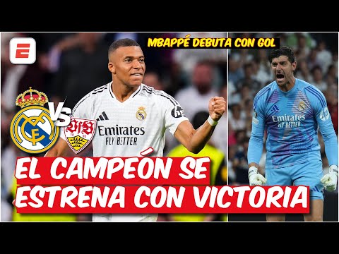 REAL MADRID 3-1 STUTTGART. Ganó el CAMPEÓN de la Champions League. PARTIDAZO de Mbappé | Exclusivos