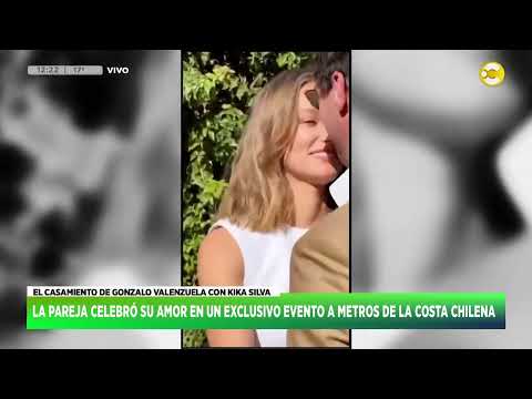 El casamiento de Gonzalo Valenzuela con Kika Silva ?HNT con Nacho Goano? 01-05-24
