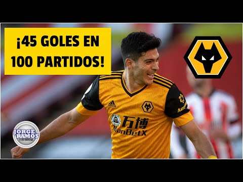 RAÚL JIMÉNEZ Debutó con GOL y llegó a 100 partidos con los Wolves. Análisis | Jorge Ramos y Su Banda