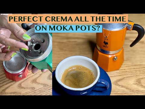 CREMA VALVE: DOES IT NARROW THE GAP BETWEEN MOKA POT BREWS AND ESPRESSO SHOTS? WATCH TO FIND OUT...