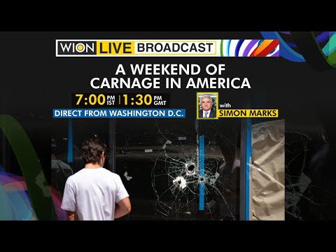 🌎WION Live Broadcast: US urges Russia to not shut embassy in Moscow| US: Weekend of mass shootings