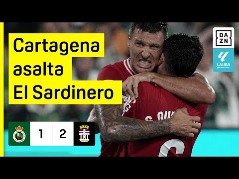 R. Racing Club vs FC Cartagena (1-2) | Resumen y goles | Highlights LALIGA HYPERMOTION