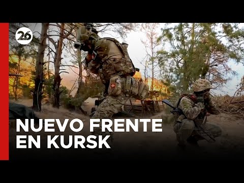 Una brigada aerotransportada ucraniana abre un nuevo frente en Kursk