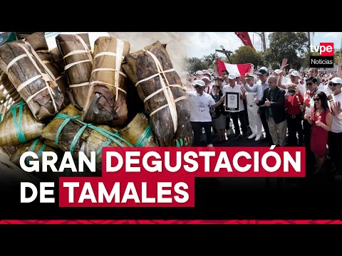Tamal peruano: así fue la degustación más grande del mundo que logró un Récord Guinness
