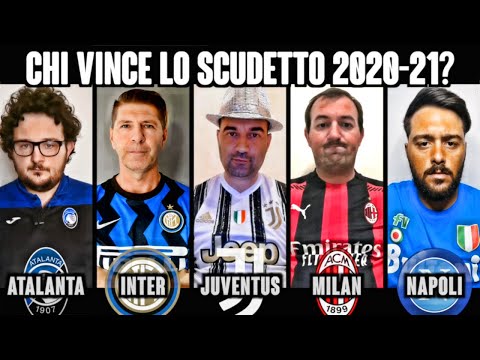 CHI VINCE LO SCUDETTO 2020-21 | Atalanta vs Inter vs Juve vs Milan vs Napoli ?INTERVISTA QUINTUPLA