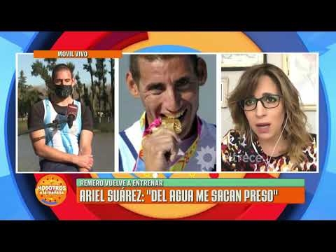 Del agua me sacan preso, Ariel Suárez, remero olímpico, amenazó con romper la #Cuarentena