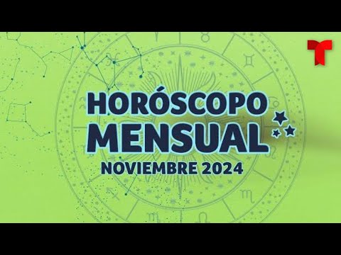 Horóscopo Mensual: Noviembre del 2024 con Saturno ayudándonos a fluir nuevamente