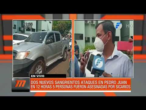 Dos nuevos homicidios en Pedro Juan Caballero