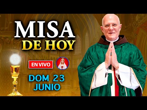 MISA de HOY - EN VIVO Domingo 23 de junio 2024 | Heraldos El Salvador